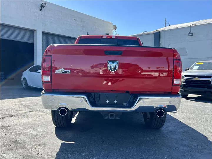 RED, 2019 RAM 1500 CLASSIC CREW CAB Image 4