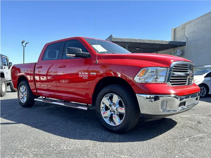 RED, 2019 RAM 1500 CLASSIC CREW CAB Image 7