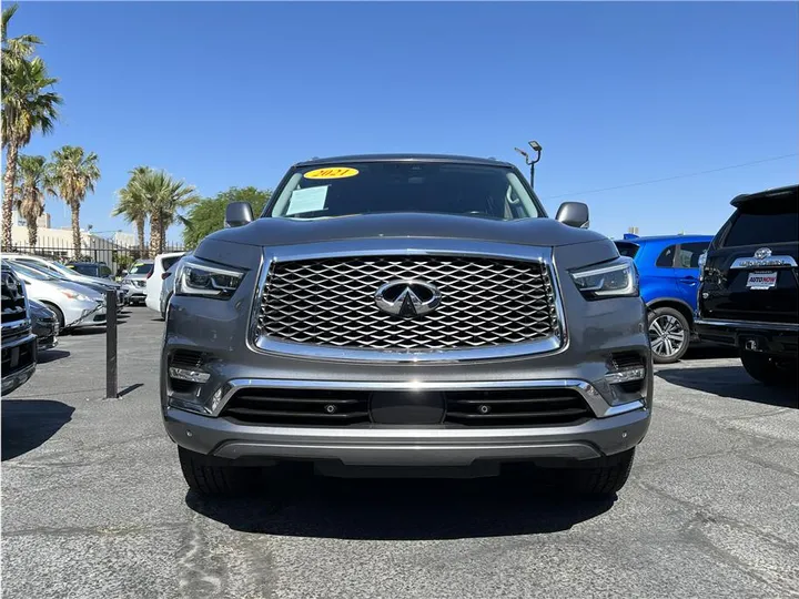 GRAY, 2021 INFINITI QX80 Image 8