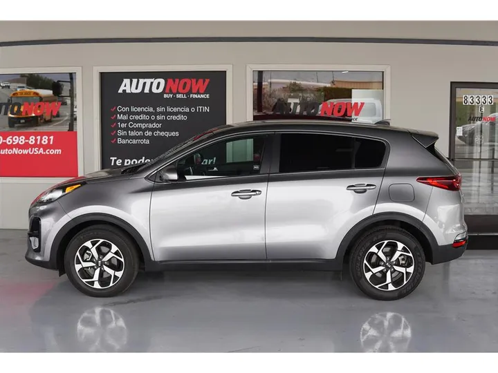 GRAY, 2021 KIA SPORTAGE Image 2