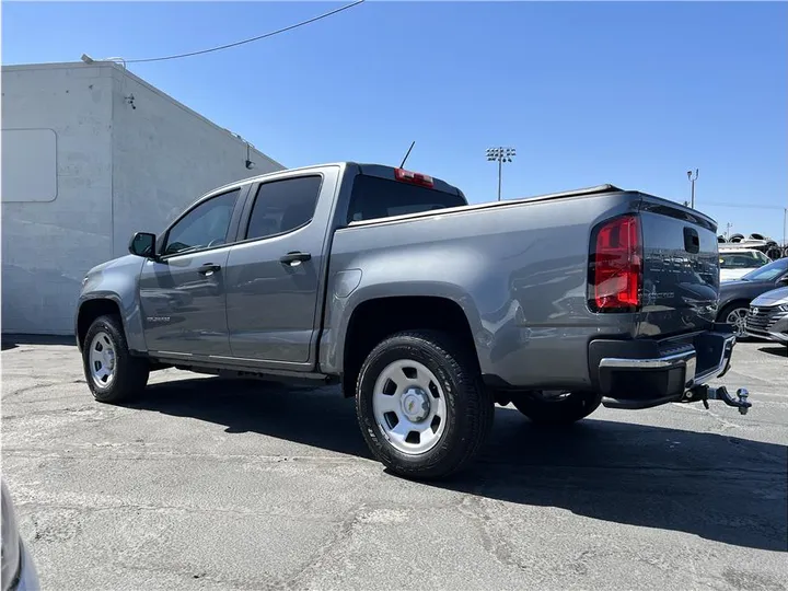 GRAY, 2021 CHEVROLET COLORADO CREW CAB Image 3