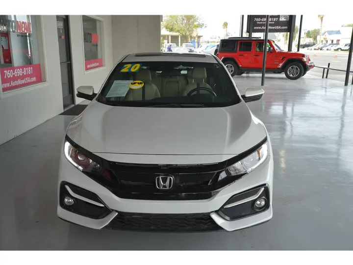 WHITE, 2020 HONDA CIVIC Image 8