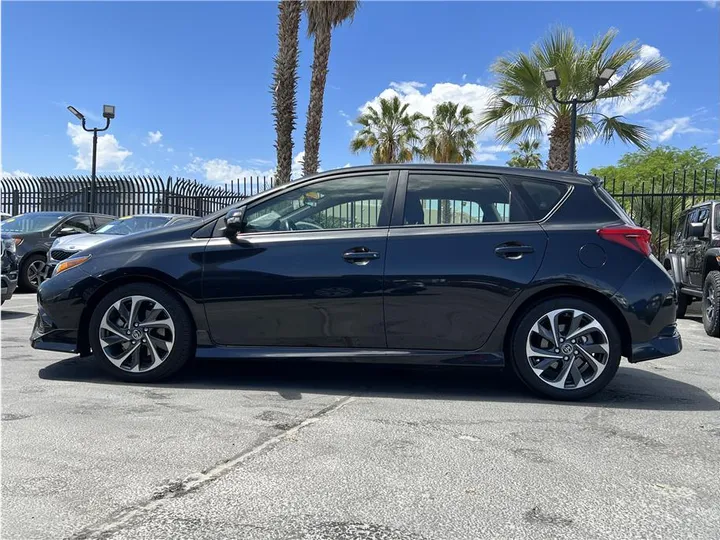 BLACK, 2017 TOYOTA COROLLA IM Image 2