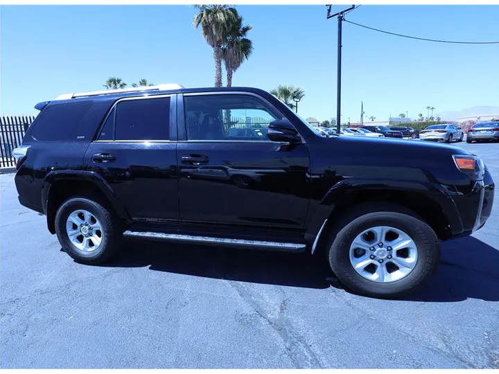 BLACK, 2016 TOYOTA 4RUNNER Image 6