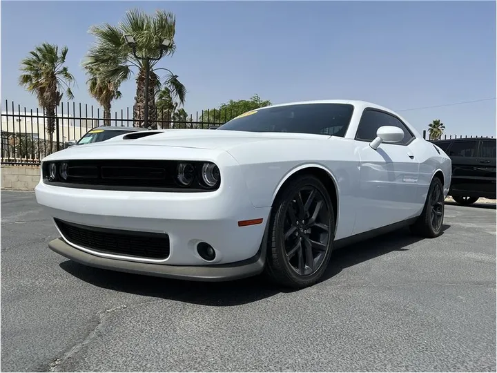 WHITE, 2021 DODGE CHALLENGER Image 1