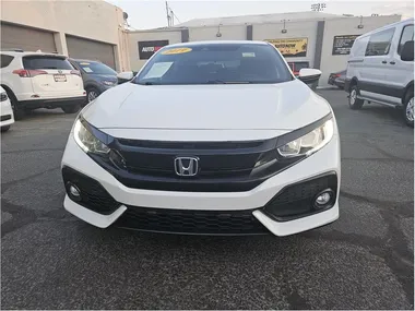 WHITE, 2019 HONDA CIVIC Image 