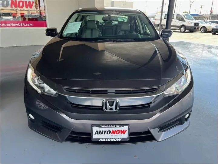 GRAY, 2018 HONDA CIVIC Image 1