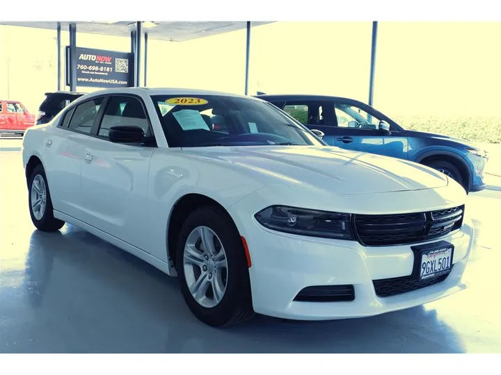 WHITE, 2023 DODGE CHARGER Image 7