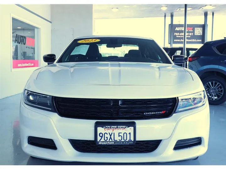 WHITE, 2023 DODGE CHARGER Image 8