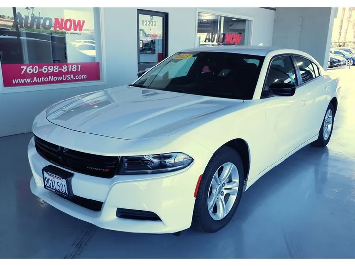 WHITE, 2023 DODGE CHARGER Image 1