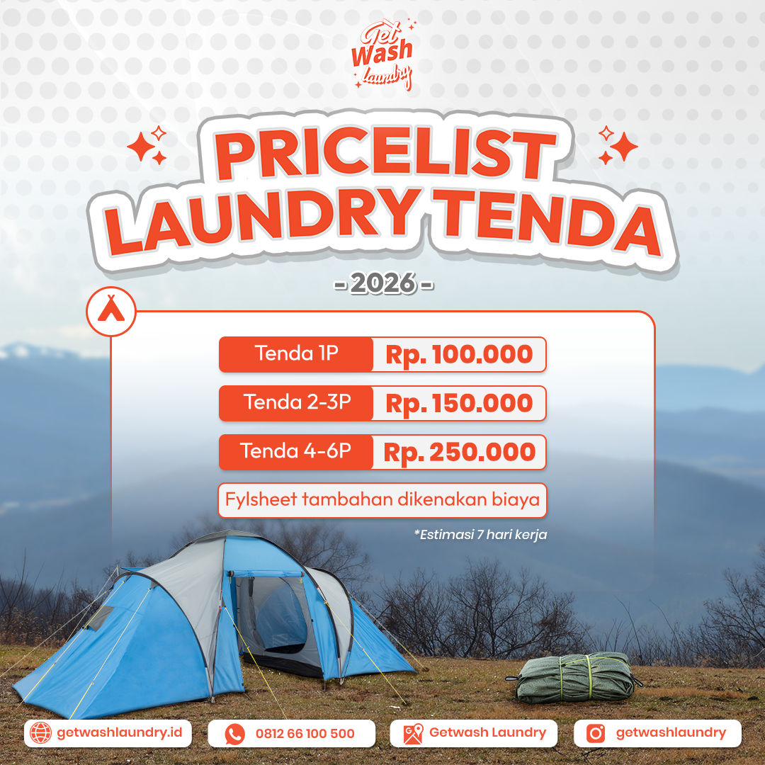 pricelist laundry tenda