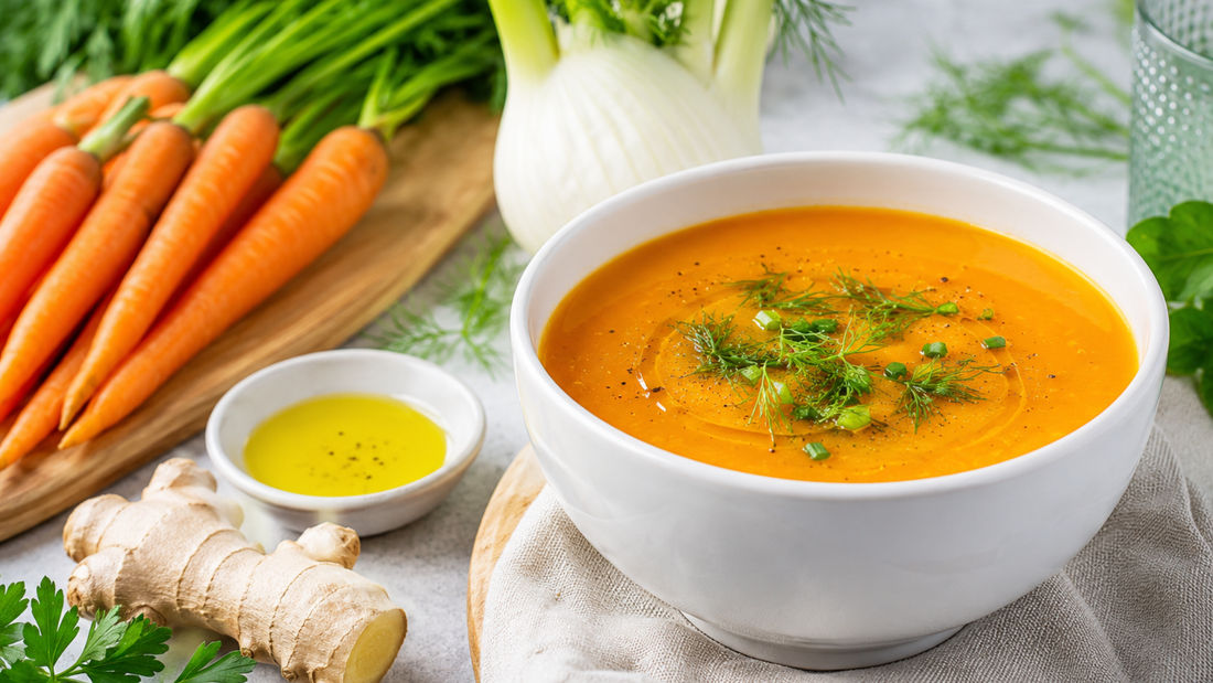 Rüebli-Ingwer-Suppe