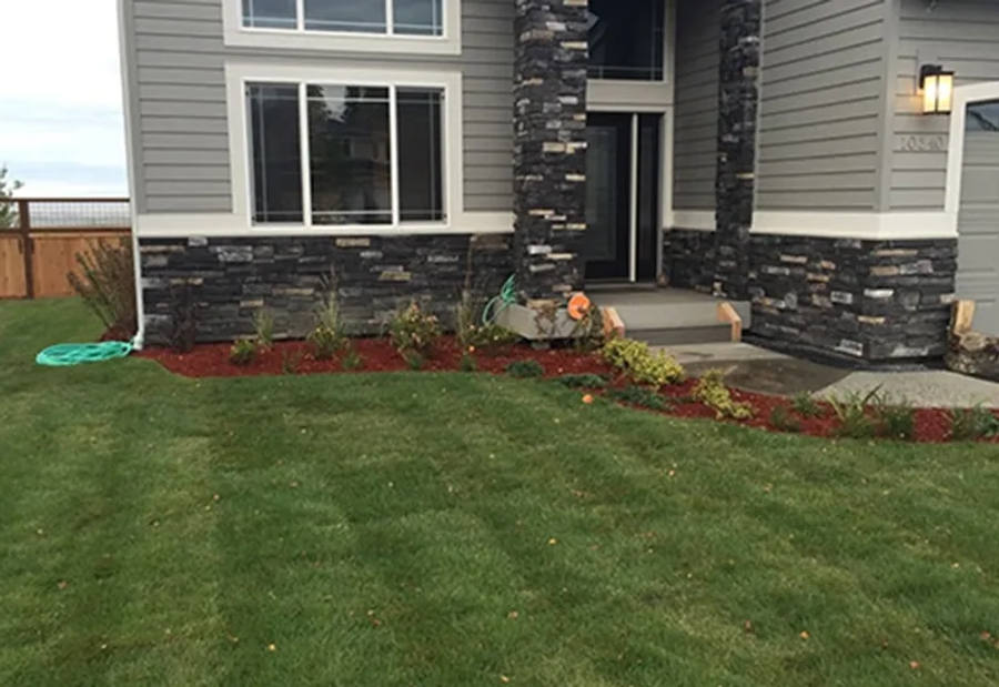 Sod lawn installation by Titan LLC in Anchorage, Alaska