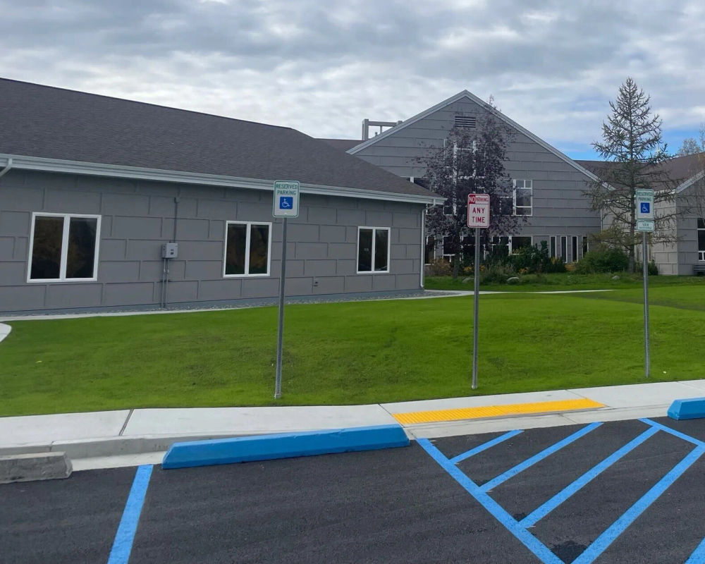 Hydroseeded lawn by Titan LLC — Anchorage, AK