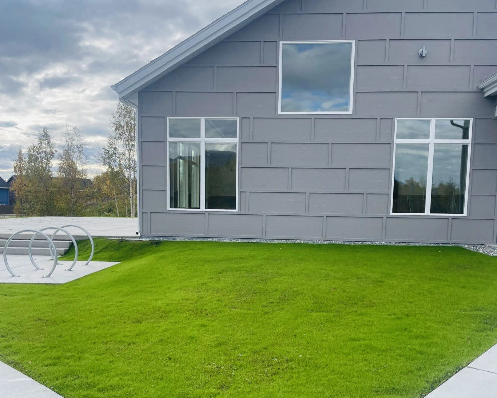 Hydroseeded lawn by Titan LLC — Anchorage, AK