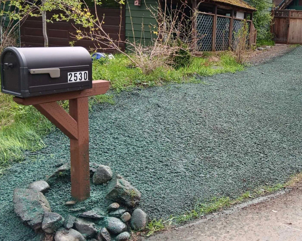 Hydroseeded lawn by Titan LLC — Anchorage, AK