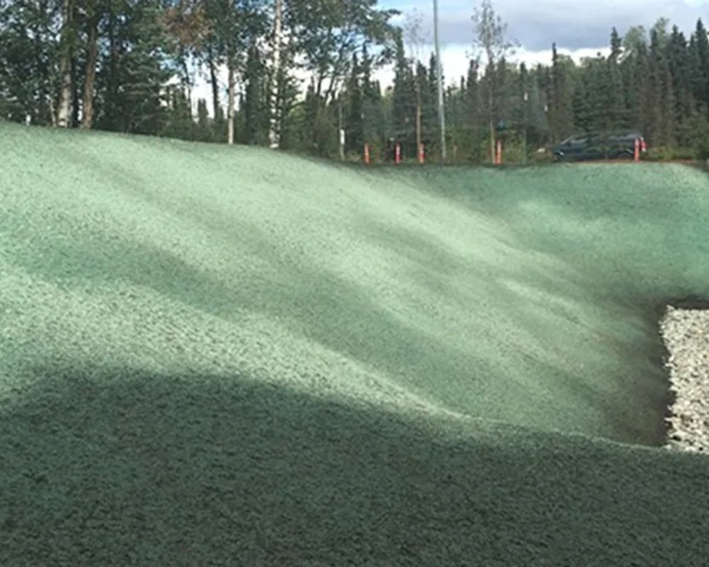 Hydroseeded lawn by Titan LLC — Anchorage, AK