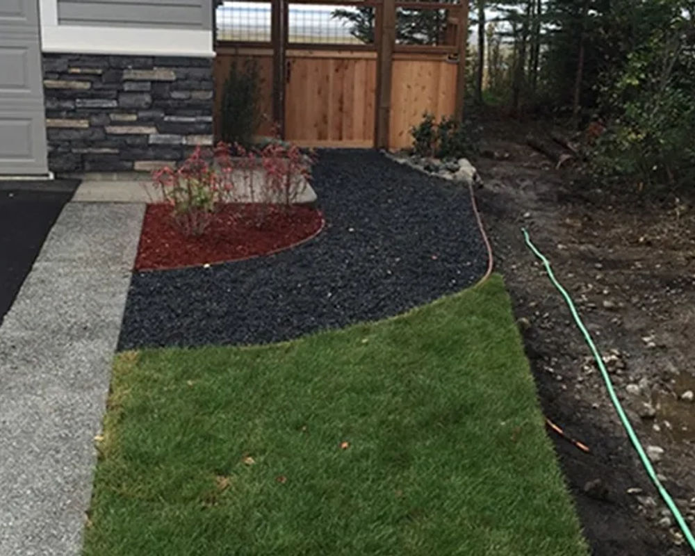 Hydroseeded lawn by Titan LLC — Anchorage, AK