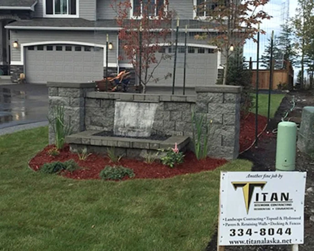 Hydroseeded lawn by Titan LLC — Anchorage, AK