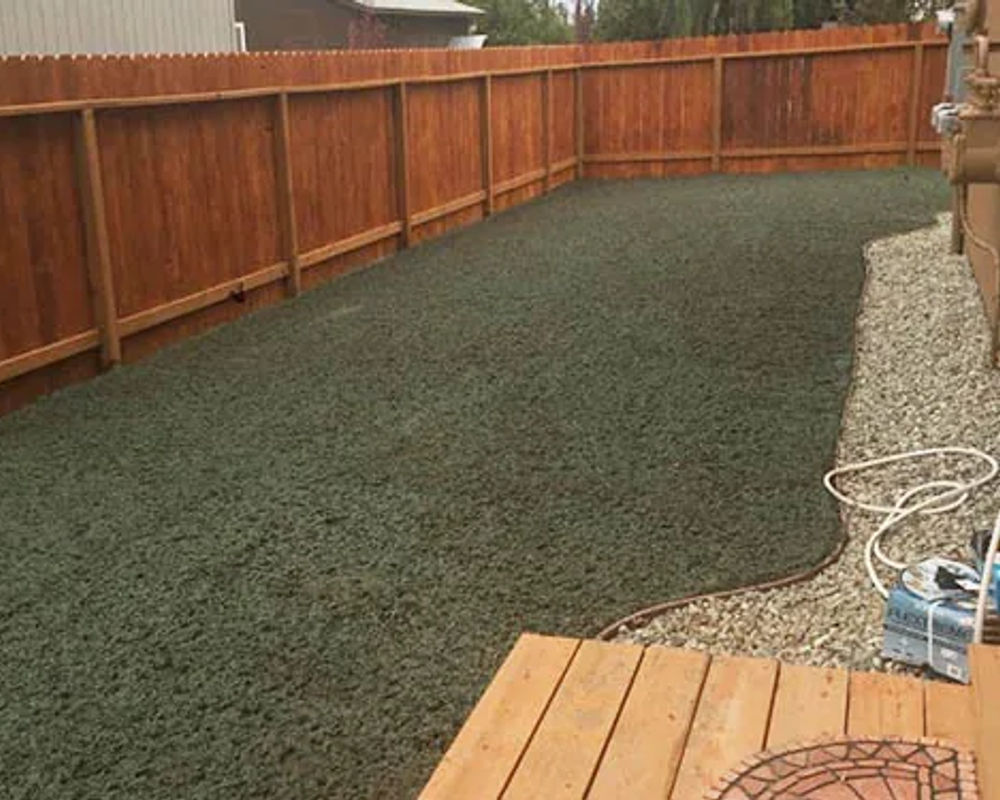 Hydroseeded lawn by Titan LLC — Anchorage, AK