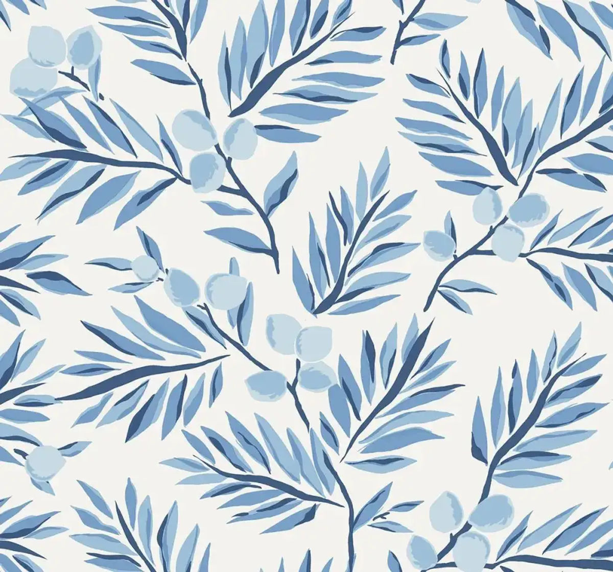 Plums and Leaves — Paper & Ink