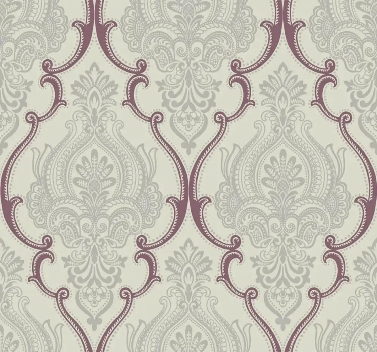 Filigree Damask — Paper & Ink