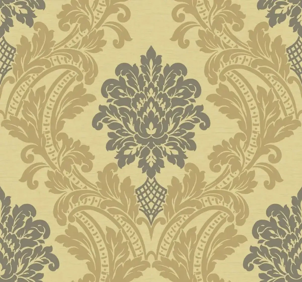 Framed Damask — Paper & Ink
