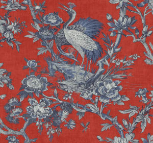 Crane Toile — Pelican Prints