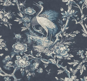 Crane Toile — Pelican Prints