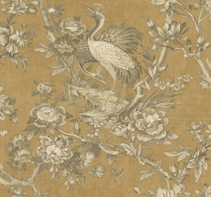 Crane Toile — Pelican Prints