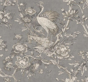 Crane Toile — Pelican Prints