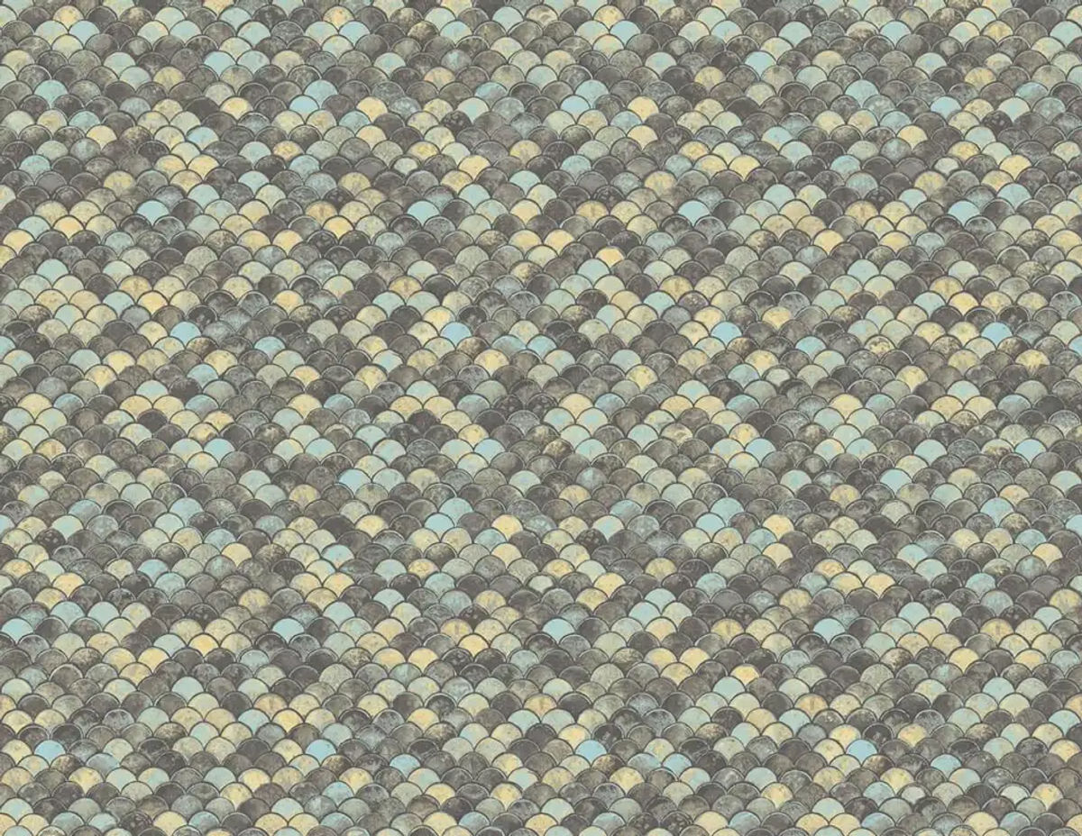 Contemporary Fish Scale — Pelican Prints