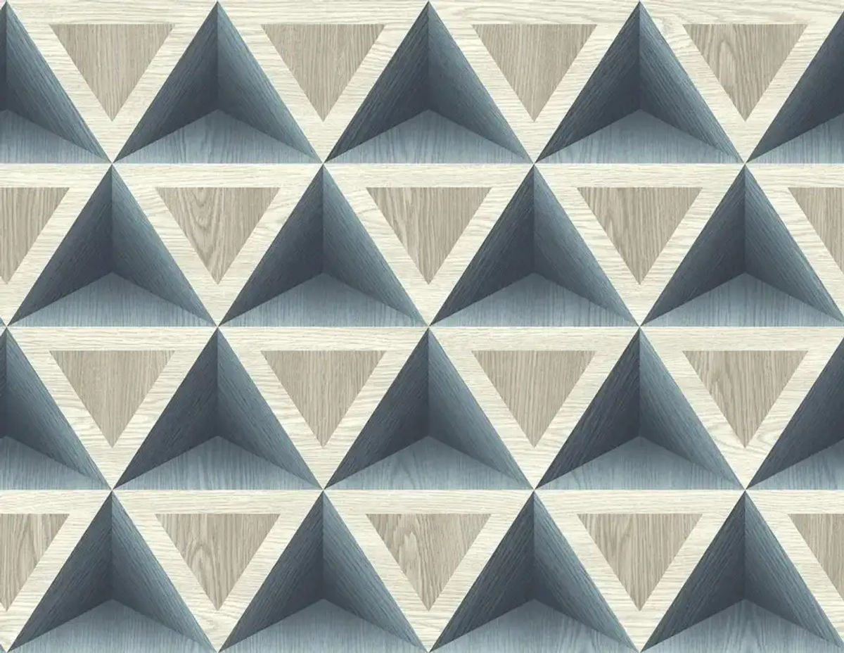 3D Wood Geometric — Pelican Prints