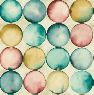 Watercolor Circles — Pelican Prints