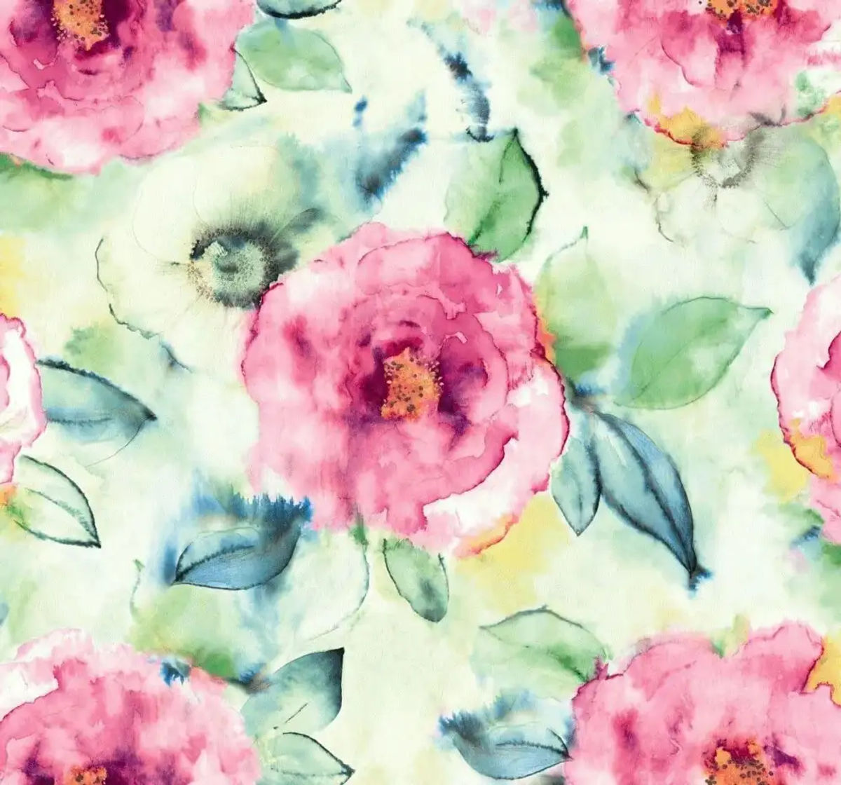 Big Rose Fabric — Pelican Prints