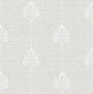 Brownstone Damask Stripe — Pelican Prints
