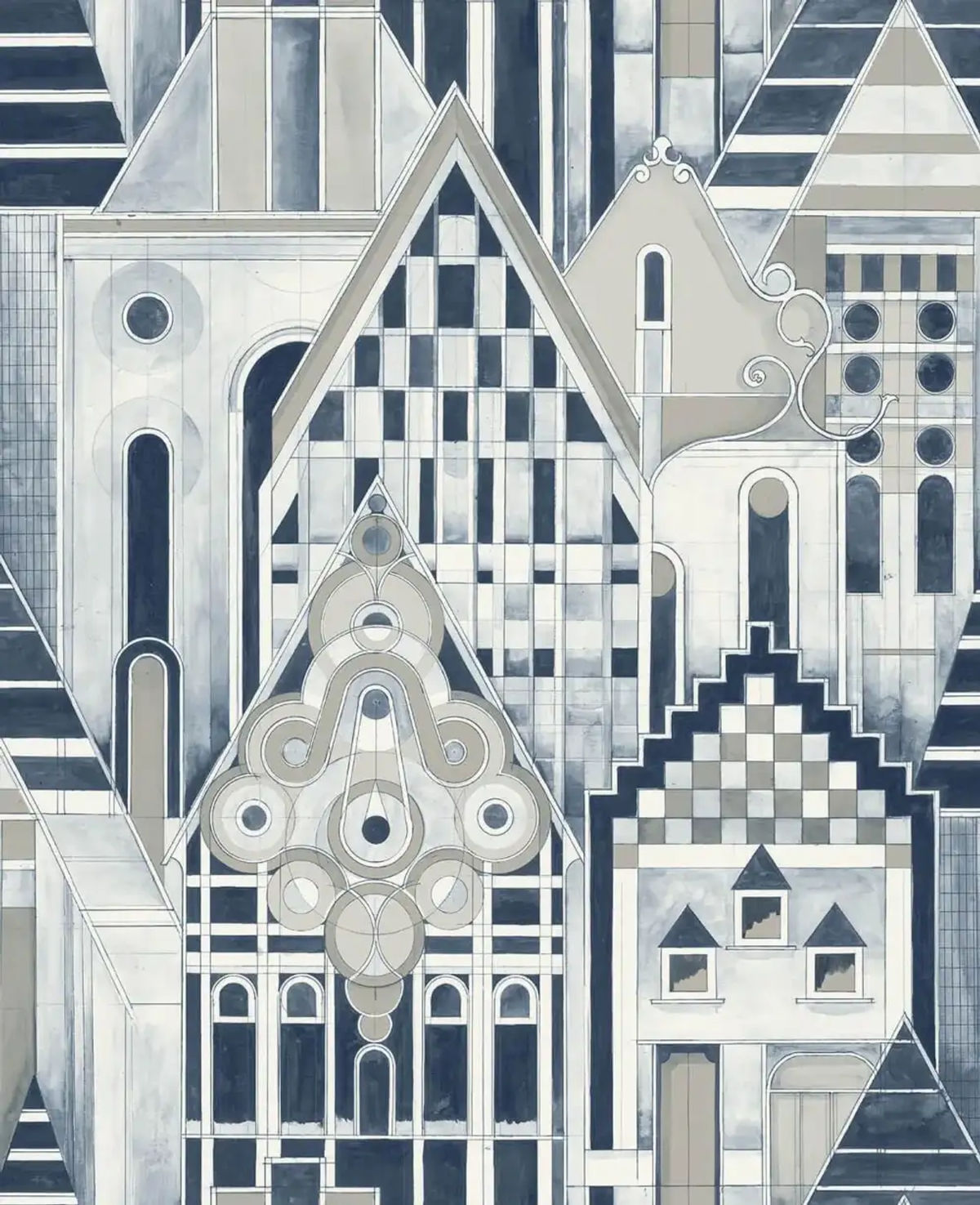 Art Deco Village — Pelican Prints