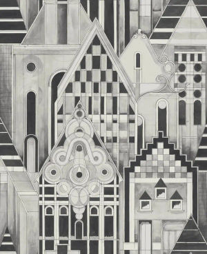 Art Deco Village — Pelican Prints