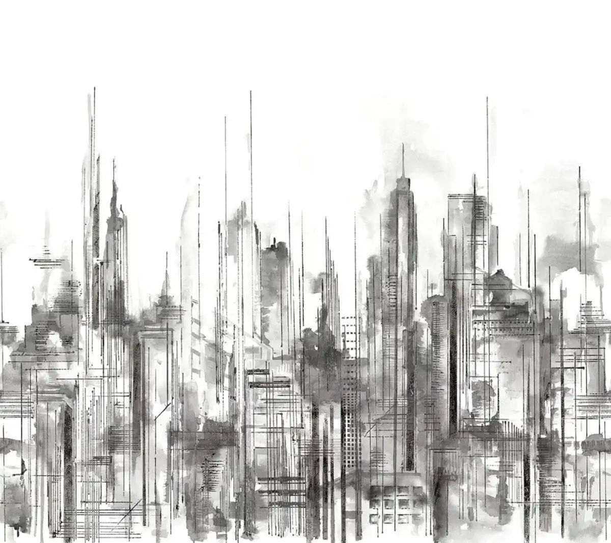 Skyline Mural 3m — Pelican Prints