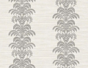 Palm Frond Stripe Stringcloth — Seabrook Designs