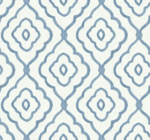 Embroidered Ogee — Seabrook Designs