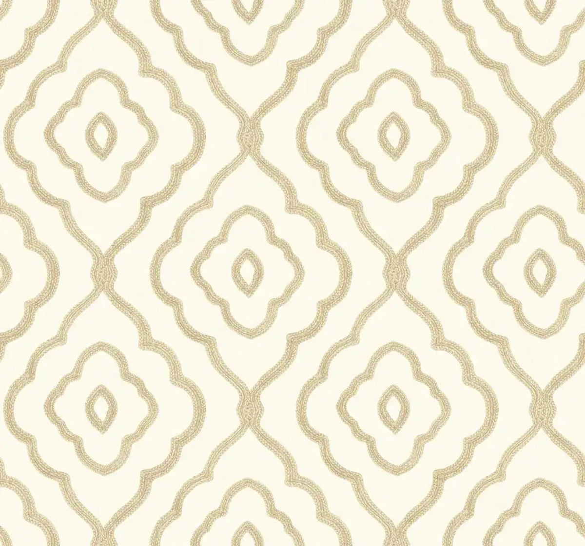 Embroidered Ogee — Seabrook Designs