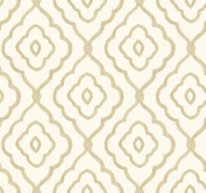 Embroidered Ogee — Seabrook Designs