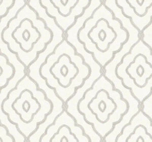 Embroidered Ogee — Seabrook Designs