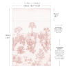 Desert Mural Wallpaper Mural - Pink