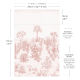 Desert Mural Wallpaper Mural - Pink