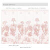 Desert Mural Wallpaper Mural - Pink