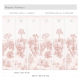Desert Mural Wallpaper Mural - Pink