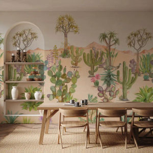 Desert Mural Wallpaper Mural - Sand — Sian Zeng