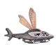 Small Flycopter Magnet - Lime